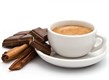 Кофе в зернах и какао