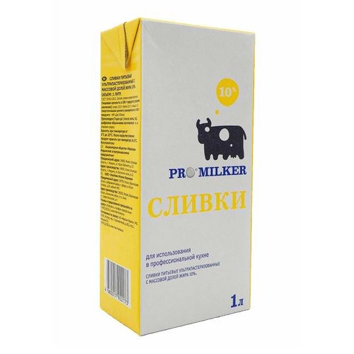 Сливки Promilker Промилкер 10% 12шт./1л. EHZmcWK9i7drBBs0LdjLj0 - фото 4656