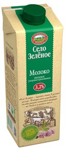 Молоко Село Зеленое 3,2% 0,95л/12штКРЫШКА sgB6FjY4jiIgRhaX72xFu1