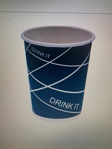 Стакан бумажный "Drink IT"  1сл 400(518)мл d=90мм для горячего (50шт) Лига Пак